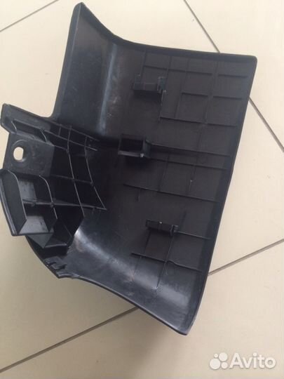 На спринтер. Задний бампер, левая часть