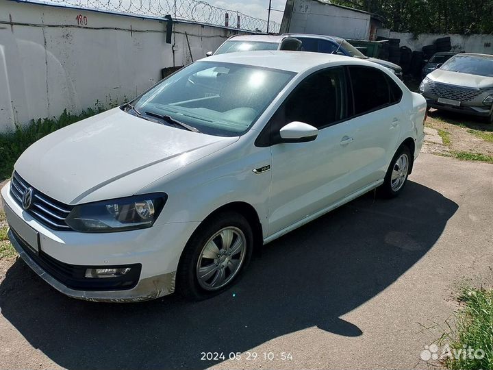 Volkswagen Polo 1.6 AT, 2018, 214 000 км
