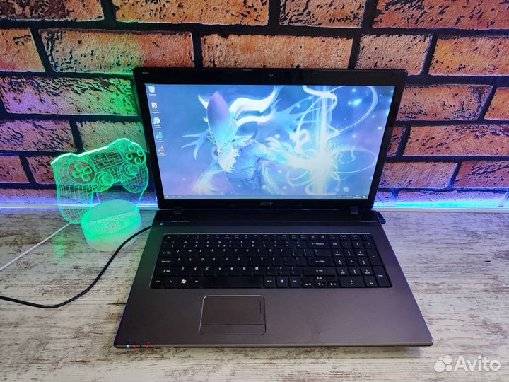 Игровой Acer 17'3 i5 4GB видео 12GB озу SSD