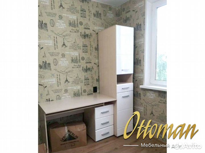 Шкаф Пенал с ящиками Симба