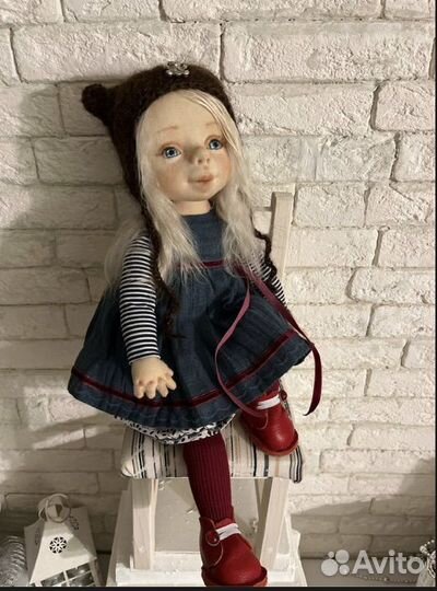 Кукла из ткани ручной работы