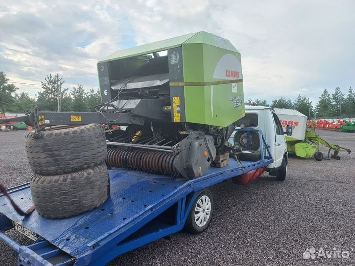 Пресс-подборщик Claas Rollant, 2015