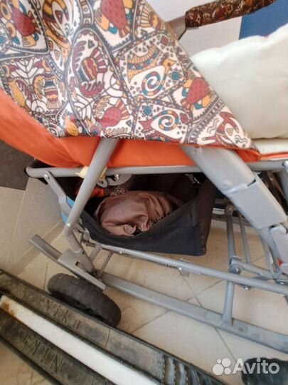 Коляска санки