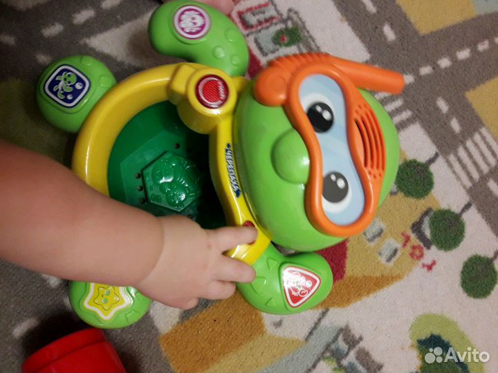 Музык. водонепроницаемая черепаха vtech