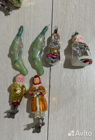 Елочные игрушки СССР