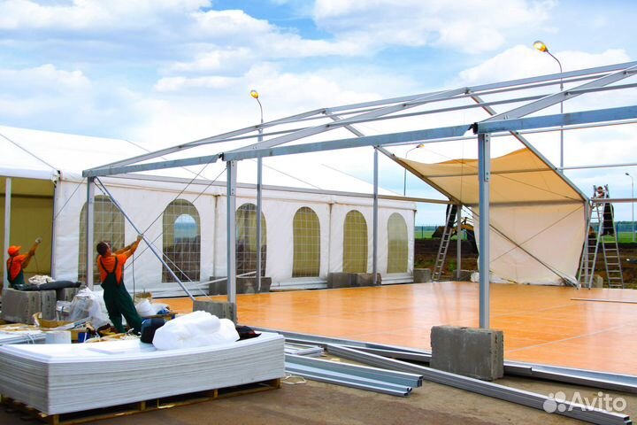 Монтажник шатров, сцен, оборудования