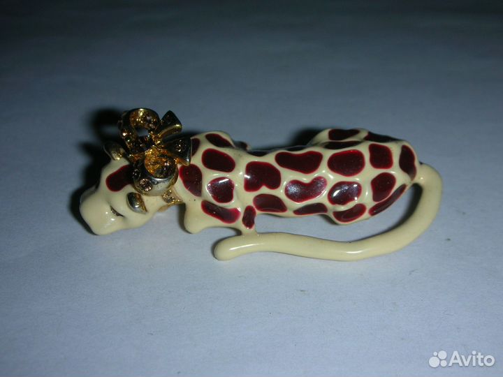 Брошь кошка, фирма Selena