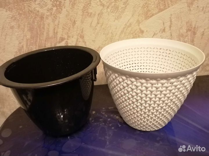 Горшок для цветов керамический с поддоном