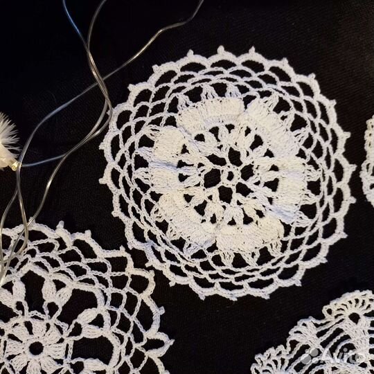 Салфетки снежинки