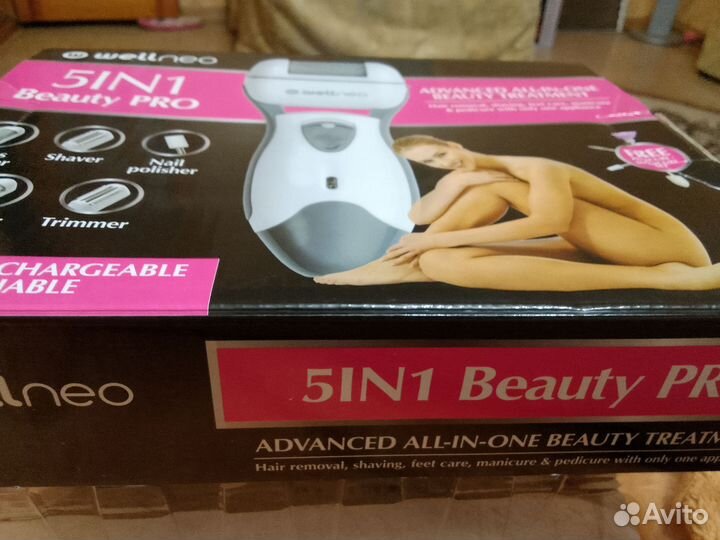 Эпилятор, Wellneo,для чистки пяток и стоп