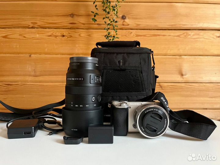 Фотоаппарат Sony Alpha A6000 kit 16-50+sel 70350g