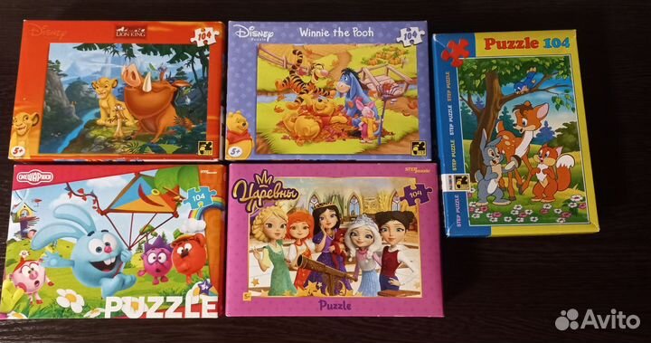 Пазлы 104, 160, 260, 560