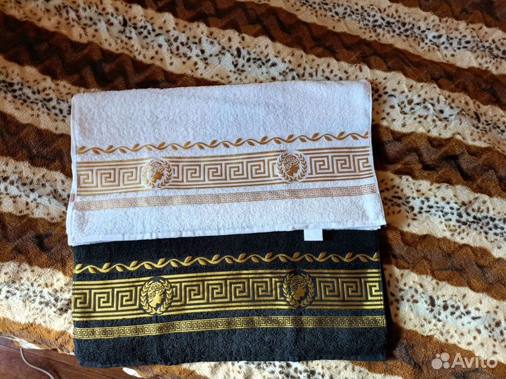 Полотенца новые махровое Версачи 70/140