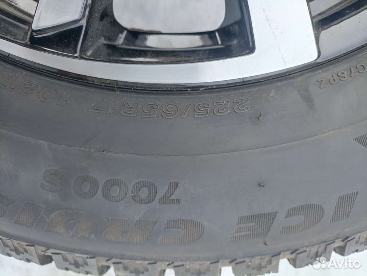 Bridgestone 7000 225/60 R17 диск ниссан