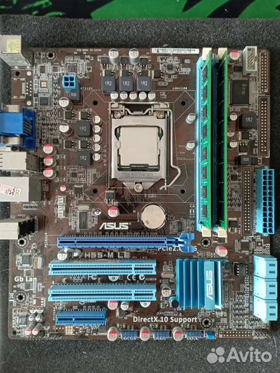 Материнская плата с процессором i5