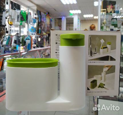 Органайзер для раковины с дозатором