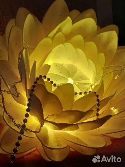 Цветочный ночник