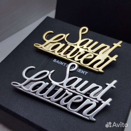 Брошь YSL Yves Saint Laurent