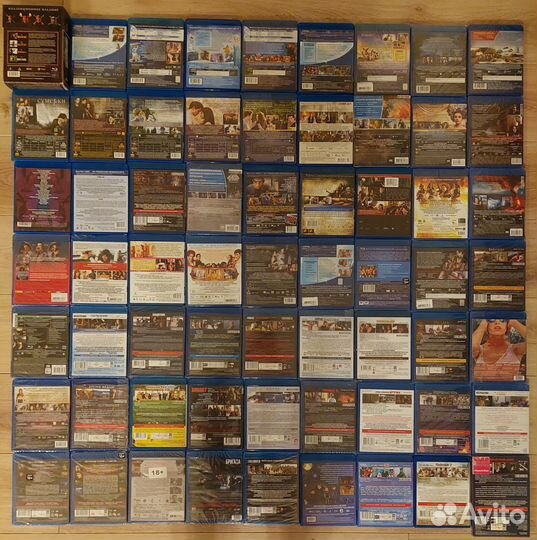 Набор blu-ray дисков - Гарри Поттер, лицензия