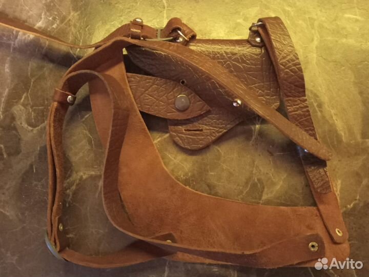 Кабура для пистолета. Натур. кожа. Два варианта