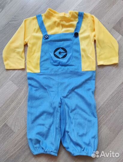 Костюм новогодний Миньон р.92