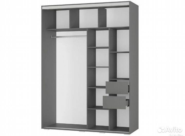 Шкаф купе с зеркалом