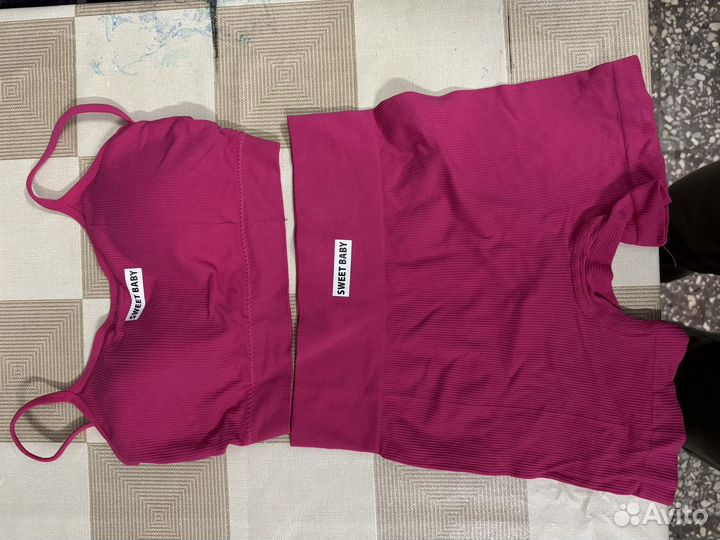 Топ с шортами женский