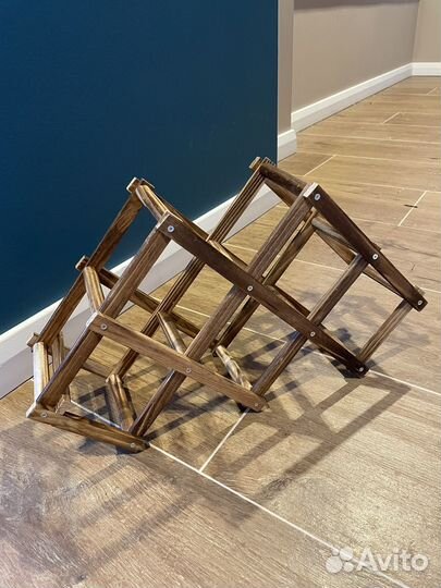 Складная полка для бутылок вина