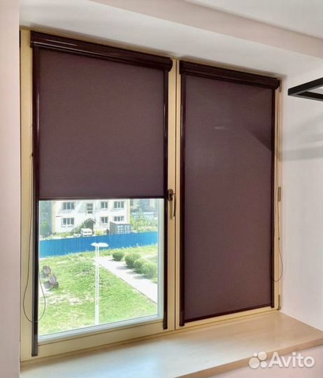 Кассетные рулонные шторы