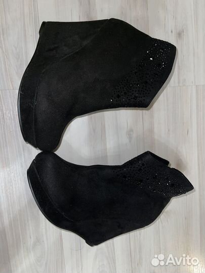 Ботильоны полусапожки на платформе женские