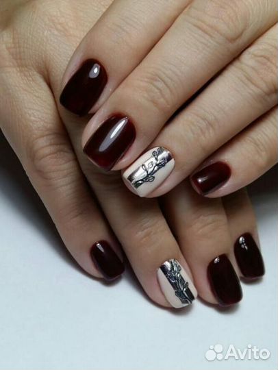 Модели на маникюр, наращивание