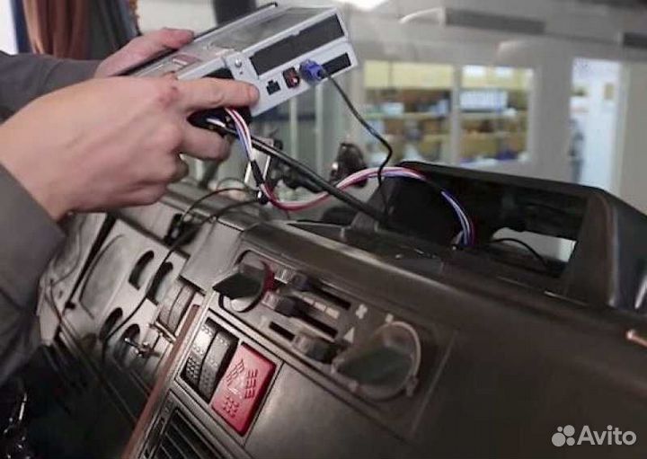 Установка тахографа на грузовой автомобиль