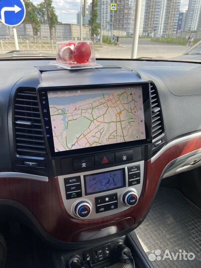 Магнитола topway Hyundai Santa Fe 2 3/32 Qled