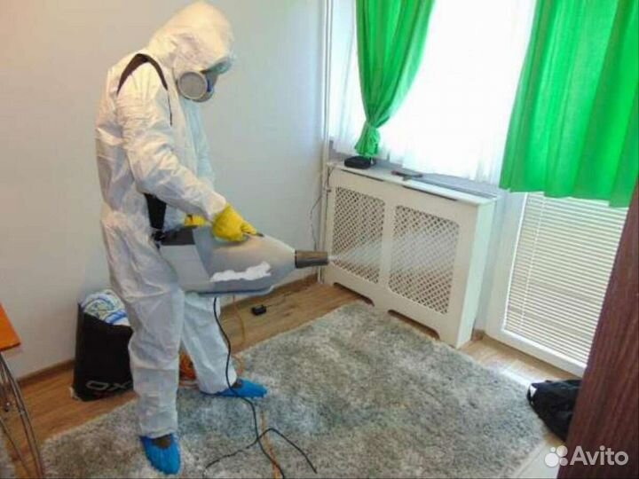 Уничтожение Тараканов Клопов Клещей Ос Борщевик