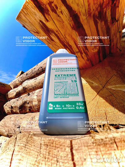 Антисептик невымываемый Protectant Vigor