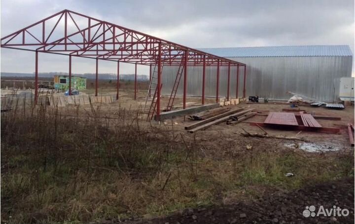 Ангар Быстровозводимые Здания G8P16