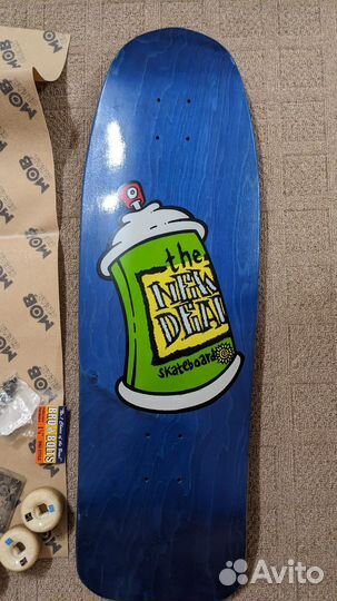 Скейтборд, новая дека и запчасти