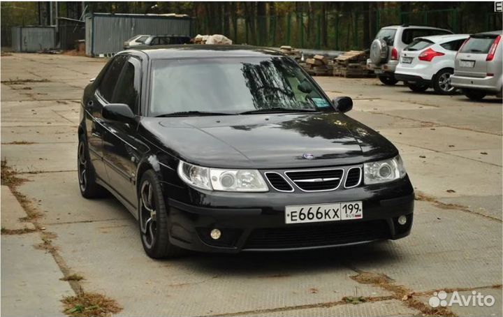 Передний бампер aero Saab 9-5