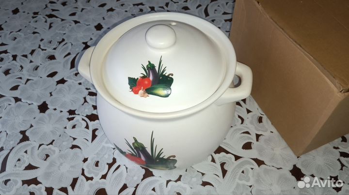 Кастрюля керамическая 3,9л 