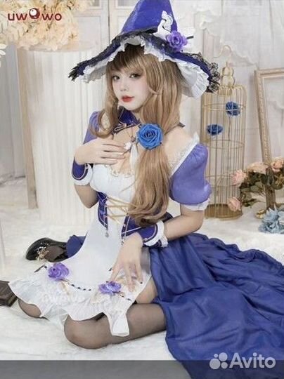 Косплей Лиза геншин горничная, maid ver