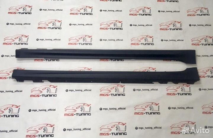 Пороги на BMW 5 серия g30 M5 Style