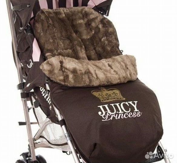 Juicy couture конверт зимний для коляски