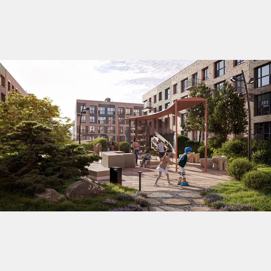 1-к. квартира, 36,6 м², 3/4 эт.