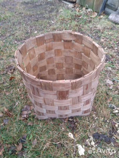 Корзина плетеная