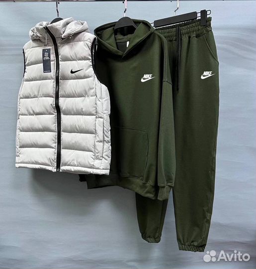 Штаны+кофта+жилет мужской