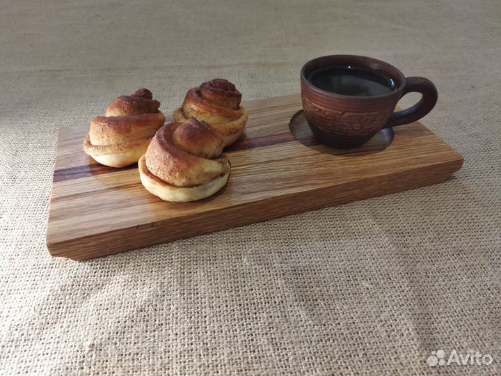 Мини поднос для завтрака из дерева