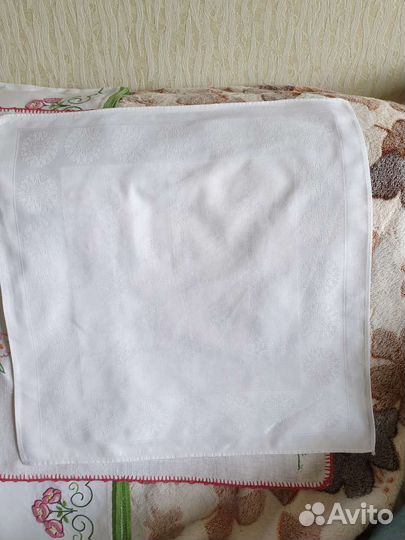 Винтажные салфетки, полотенце лен