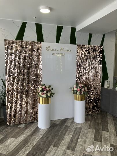 Фотозона для свадьбы