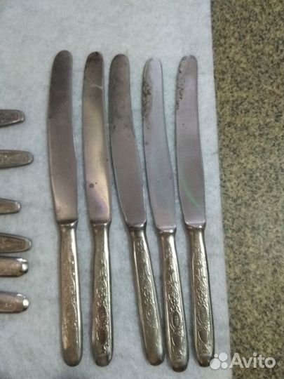 Ножи, вилки, ложки СССР