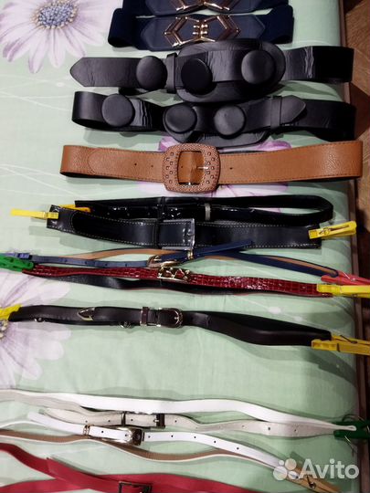 Новые женские ремни